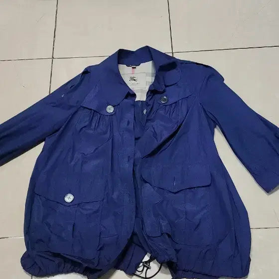 [BUNJANG] Burberry 3/4 Sleeve Safari Jacket / 버버리 7부소매 사파리 77