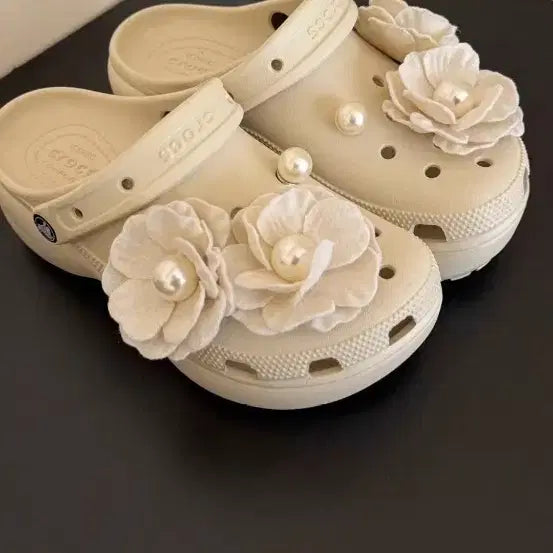 [BUNJANG] Crocs Flower Decoration Charm / 크록스 지비츠 플라워 데코