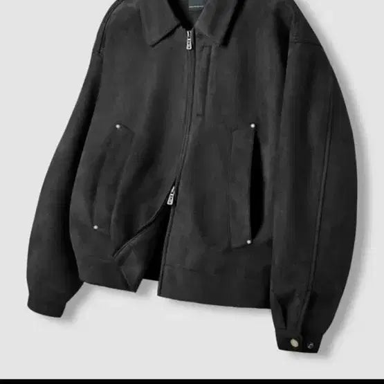 [BUNJANG] Dimitri Black Suede Jacket / 디미트리블랙 자켓