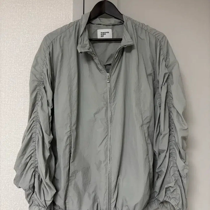 [BUNJANG] A Seconds Loose Fit Shirring Jacket / 에이세컨즈 루즈핏 셔링 간절기점퍼 아우터