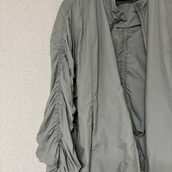 [BUNJANG] A Seconds Loose Fit Shirring Jacket / 에이세컨즈 루즈핏 셔링 간절기점퍼 아우터