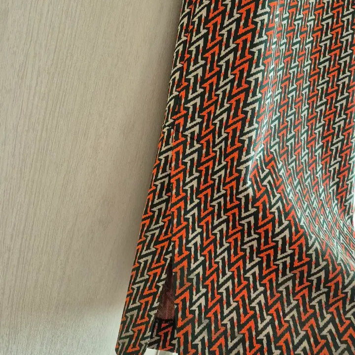 [BUNJANG] System Patterned Long Skirt / 시스템 패턴 스커트