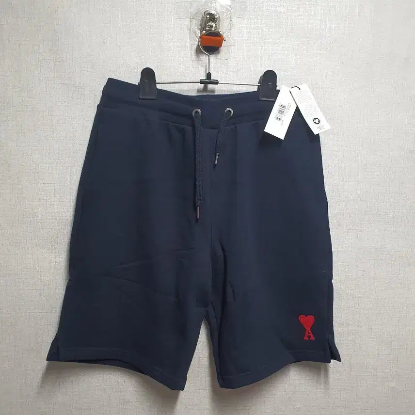 [BUNJANG] AMI Navy Sweat Shorts XL / AMI 아미 스웨트 반바지 네이비xl