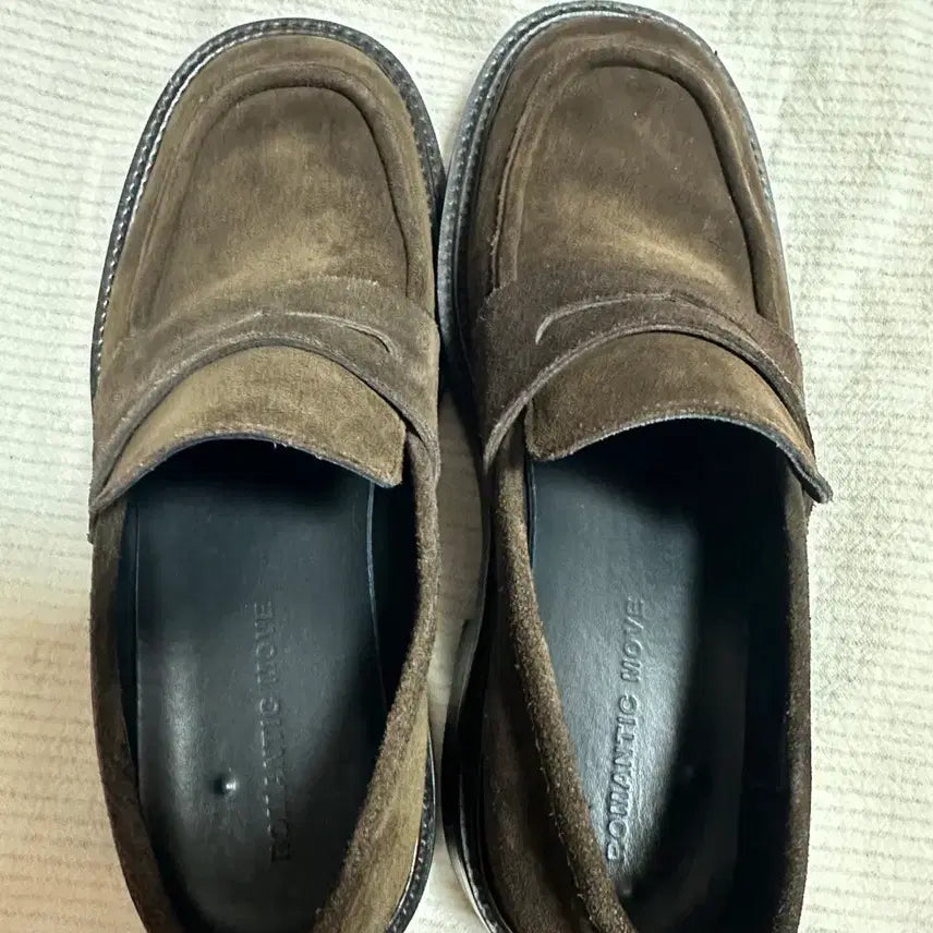 [SOLD OUT] 로맨틱무브 리얼브라운 스웨이드 로퍼