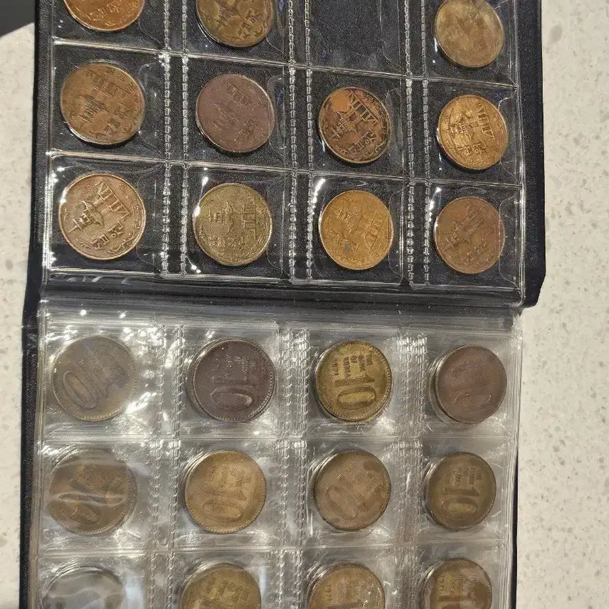 [BUNJANG] Korean 10 Won Brass Coin Collection / 한국 10원 황동화/구권 동전 컬렉션