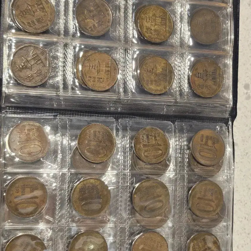 [BUNJANG] Korean 10 Won Brass Coin Collection / 한국 10원 황동화/구권 동전 컬렉션