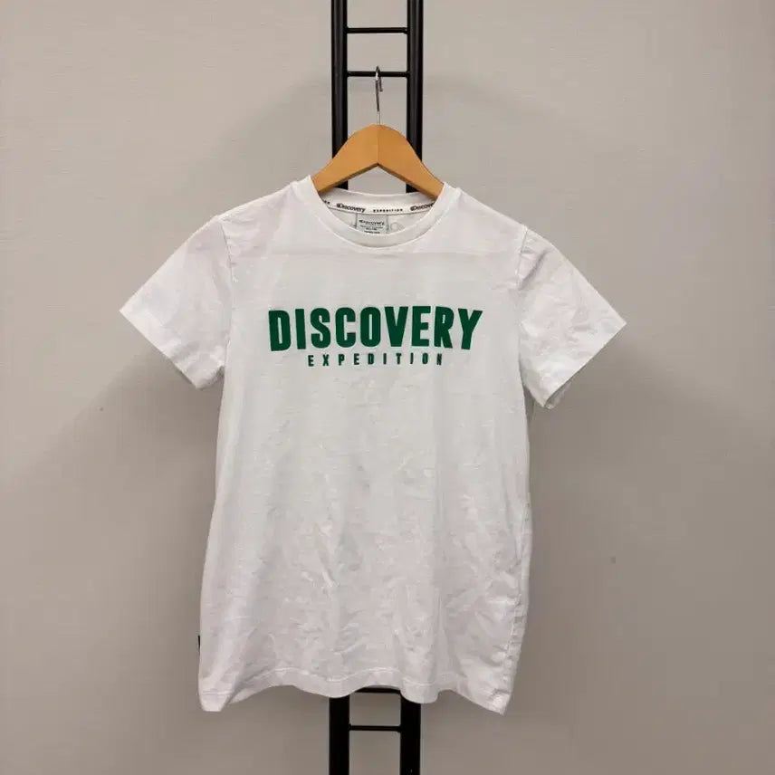 [BUNJANG] Discovery White T-shirt (Size 90) / 디스커버리 반팔티 화이트 90사이즈