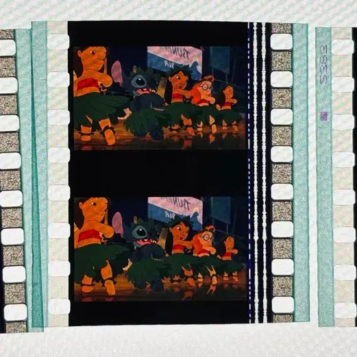 [BUNJANG] Lilo &amp; Stitch Film Cut 6 Pieces / 릴로와 스티치 필름컷 6매 / 영화 필름