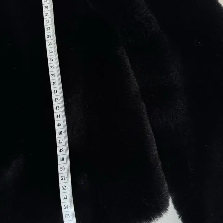 [SOLD OUT] 블랙 후드 퍼 자켓 산드로 정품