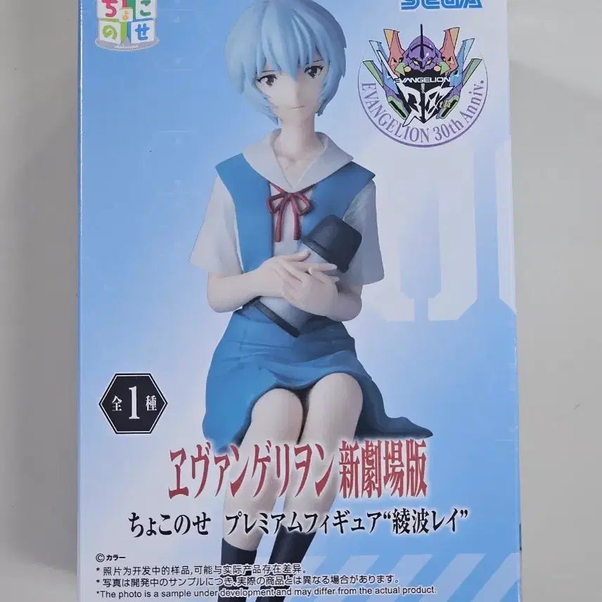 [BUNJANG] Sega Evangelion Ayanami Rei Figure / 세가 에반게리온 아야나미 레이 피규어