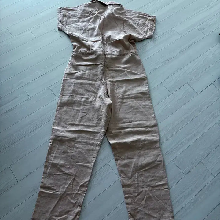 [BUNJANG] BuddyMoodra Linen Jumpsuit Orange M / 부디무드라 점프슈트(새상품)
