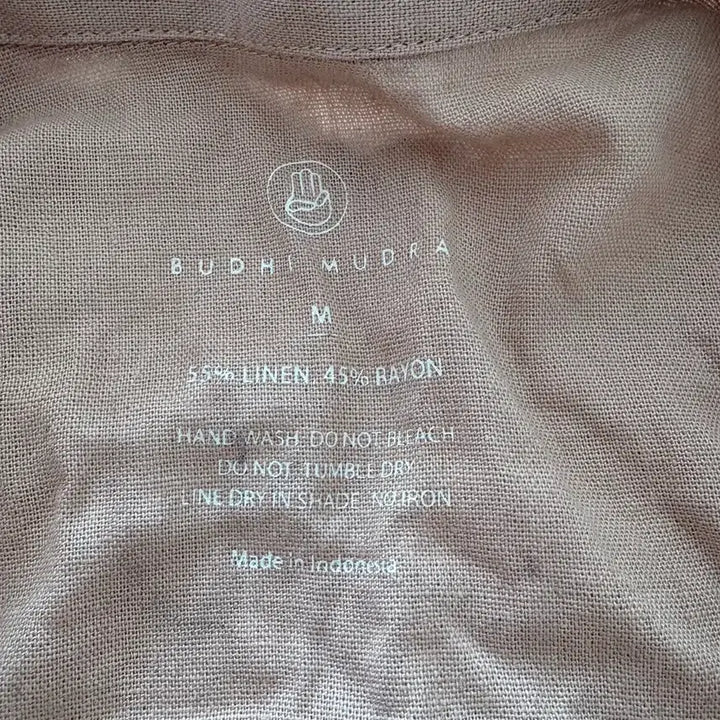 [BUNJANG] BuddyMoodra Linen Jumpsuit Orange M / 부디무드라 점프슈트(새상품)