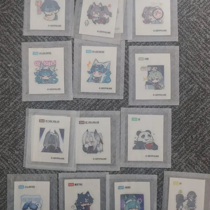 [BUNJANG] Arknights ENDFIELD GS25 Photocard &amp; Ttibuseel / 7월2일 버전 엔드필드 포토카드, 띠부씰 팝니다. 명일방주 gs25