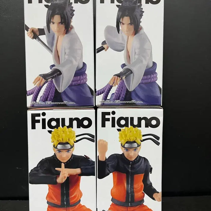 [BUNJANG] Naruto Figuno Figure Full Set (Sealed) / 미개봉 나루토 Figuno 피규어 풀세트 사스케 피규어 나루토 피규어