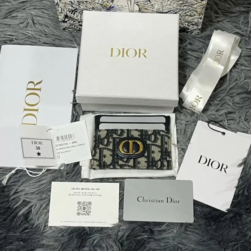[BUNJANG] Dior Oblique Montaigne 30 Card Wallet / [풀구성]디올 오블리크 몽테인30 카드지갑