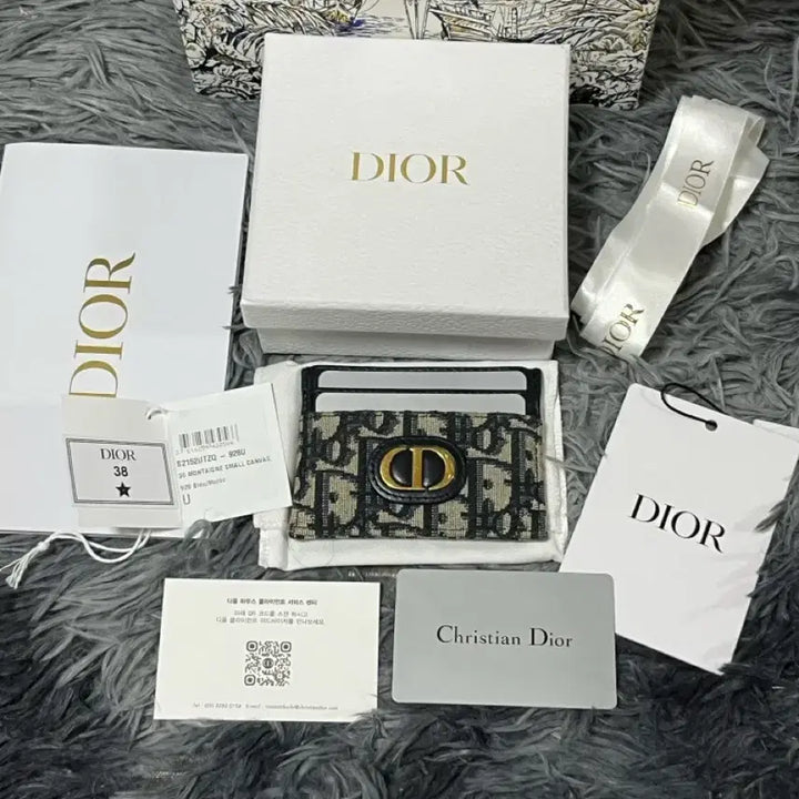 [BUNJANG] Dior Oblique Montaigne 30 Card Wallet / [풀구성]디올 오블리크 몽테인30 카드지갑