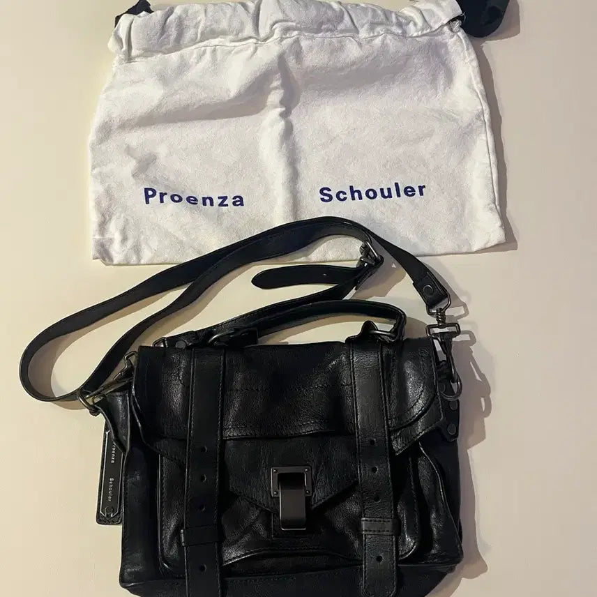 [BUNJANG] Proenza Schouler Satchel Bag Black / (정품)프로엔자슐러 샤첼백 블랙