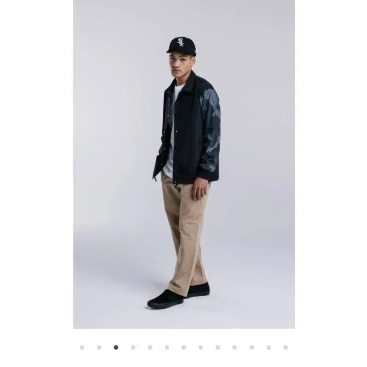 [BUNJANG] New Era Japan Black Label Coach Jacket (XL) / 뉴에라 JAPAN 블랙라벨 (XL) 코치자켓