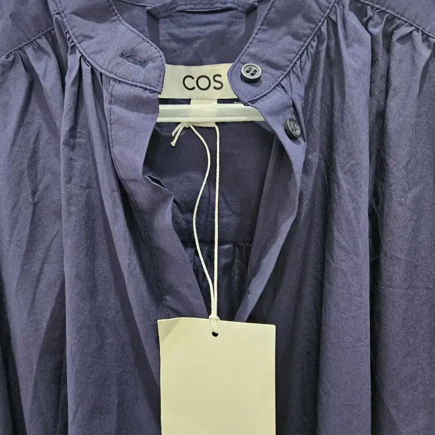 [BUNJANG] COS Navy Shirt Dress (New) / COS 코스 네이비 셔츠 원피스 (새상품)