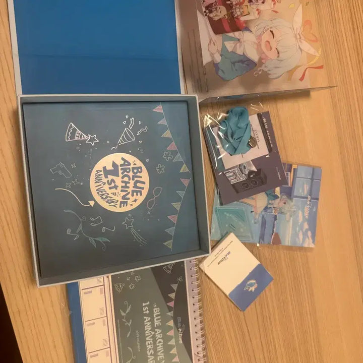 [BUNJANG] Blue Archive 1st Anniversary Goods Set / 블루 아카이브 1주년 OST 굿즈 세트