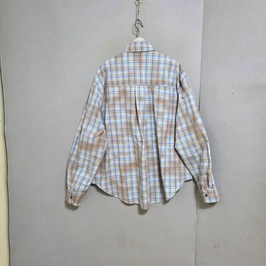 [BUNJANG] FF Frill Check Blouse / 프릴이쁜체크 블라우스 FF   n4613