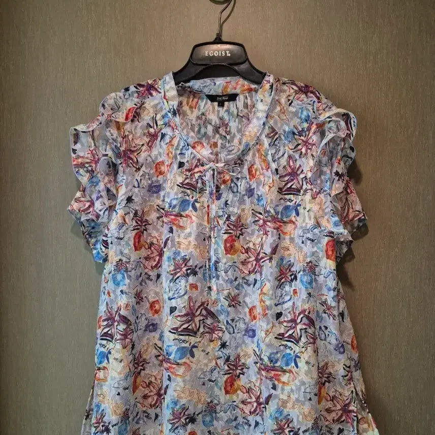 [BUNJANG] 2nd Floor Floral Pattern Blouse / 2nd floor 플라워 패턴 블라우스 2