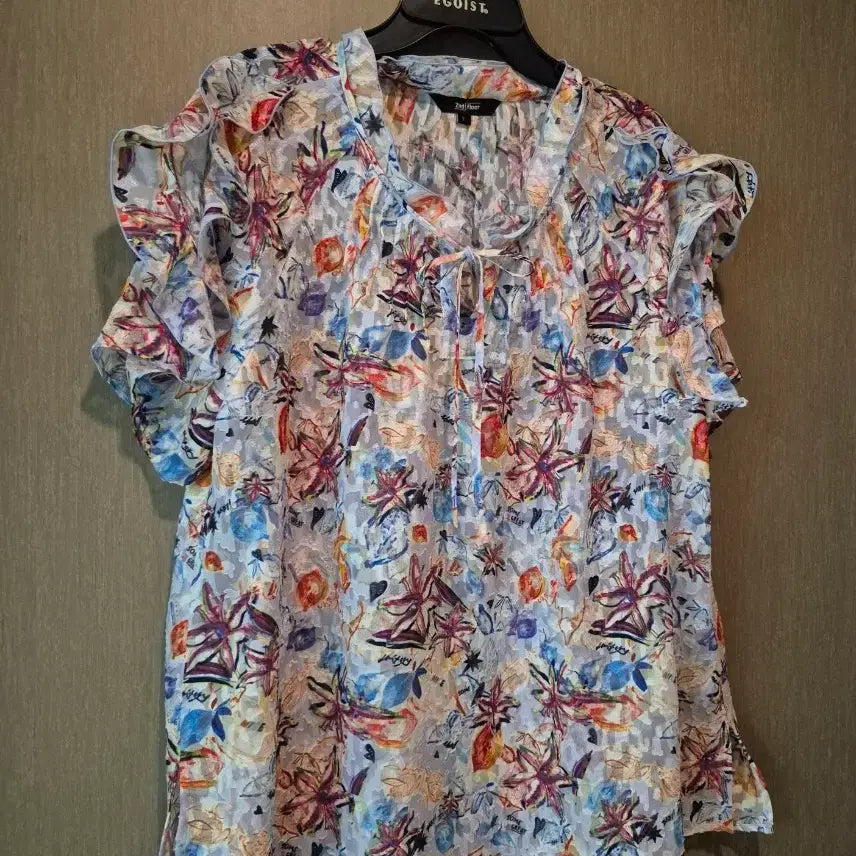 [BUNJANG] 2nd Floor Floral Pattern Blouse / 2nd floor 플라워 패턴 블라우스 2