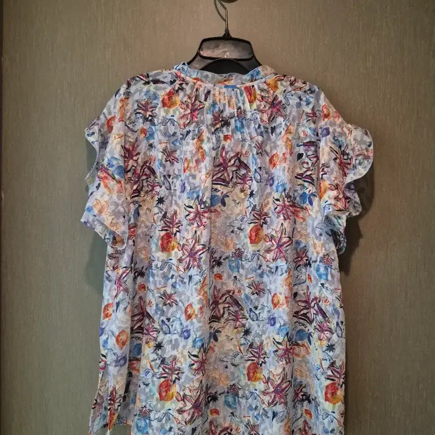 [BUNJANG] 2nd Floor Floral Pattern Blouse / 2nd floor 플라워 패턴 블라우스 2