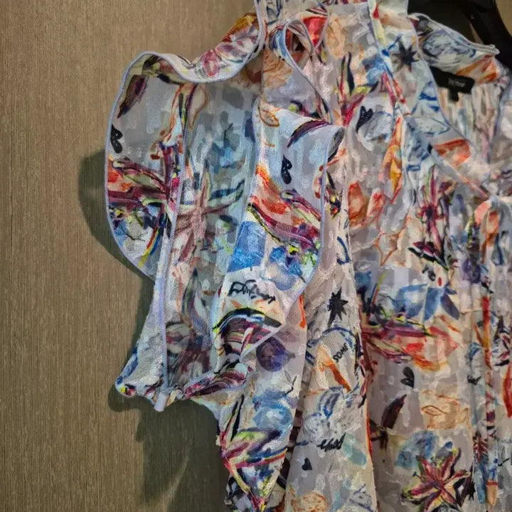 [BUNJANG] 2nd Floor Floral Pattern Blouse / 2nd floor 플라워 패턴 블라우스 2