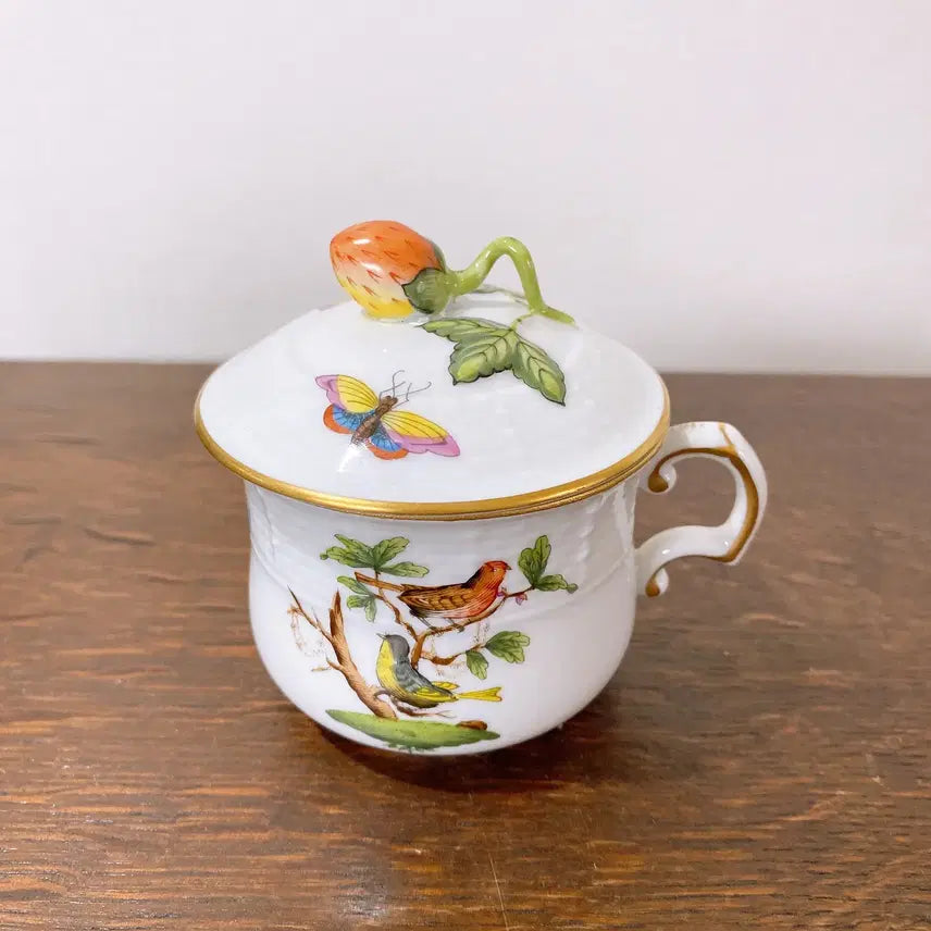 [BUNJANG] Herend Rothschild Bird Chocolate Cup / 해렌드 로쉴드버드 부용잔 초코잔