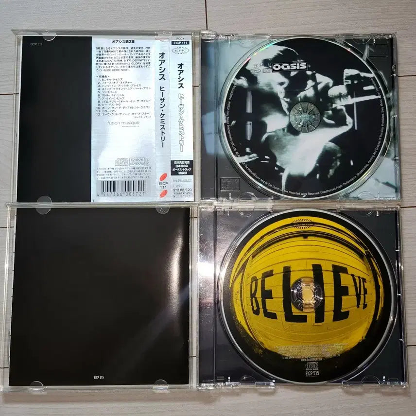 [BUNJANG] Oasis Studio Albums Vol. 5 &amp; 6 Japanese Edition CD Bundle / 오아시스 정규 5집 6집 앨범 일본반 레어 CD + 보너스 트랙(OBI)