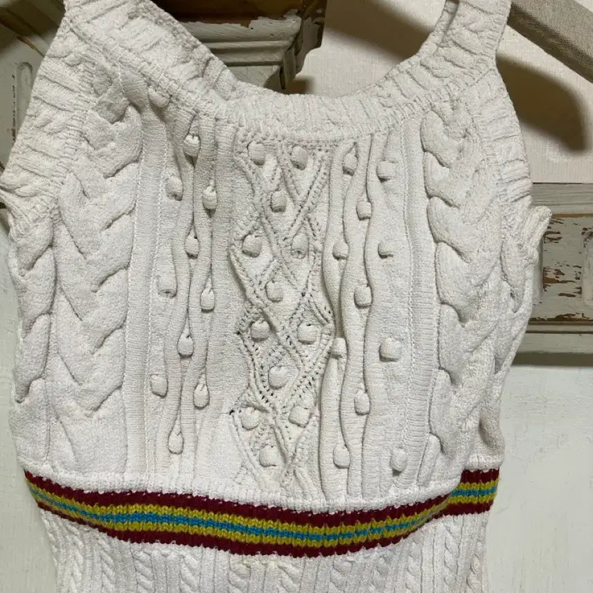 [BUNJANG] Christian Dior Ivory Summer Knit / 크리스찬 디올 여름니트