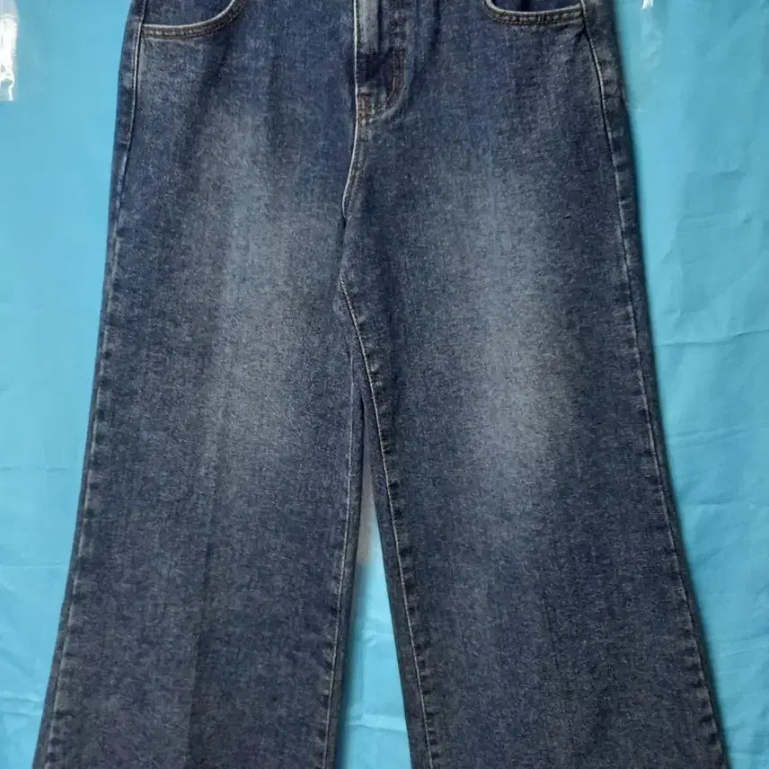 [BUNJANG] Vintage Style Denim Wide Pants / 빈티지 스타일 데님 와이드 팬츠 55~66