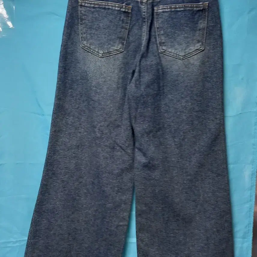 [BUNJANG] Vintage Style Denim Wide Pants / 빈티지 스타일 데님 와이드 팬츠 55~66
