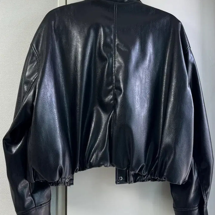 [BUNJANG] ZARA Faux Leather Jacket / (새상품) 자라 페이크 레더 자켓