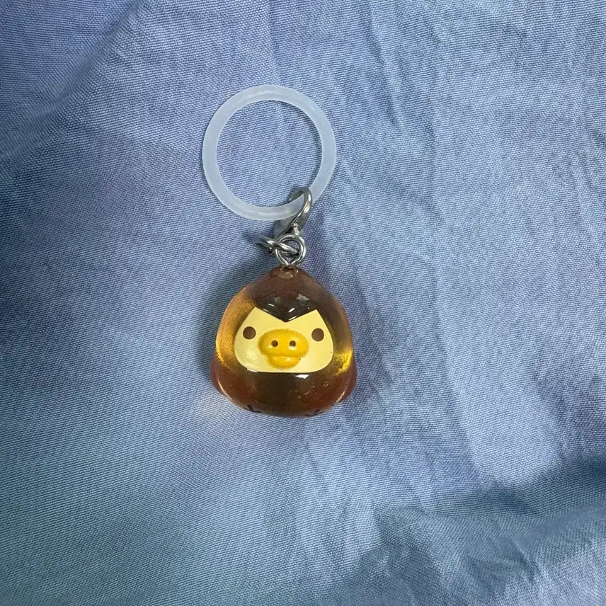 [BUNJANG] Rilakkuma Piglet Chick Keyring / 리락쿠마 메지루시 돼지병아리