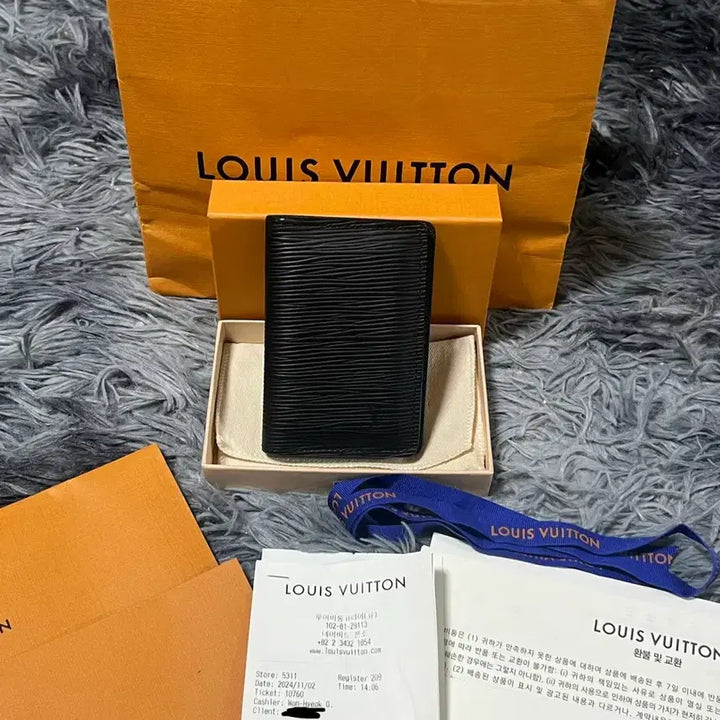 [BUNJANG] Louis Vuitton Pocket Organizer Epi Black / [풀구성]루이비통 포켓 오거나이저 에피 블랙