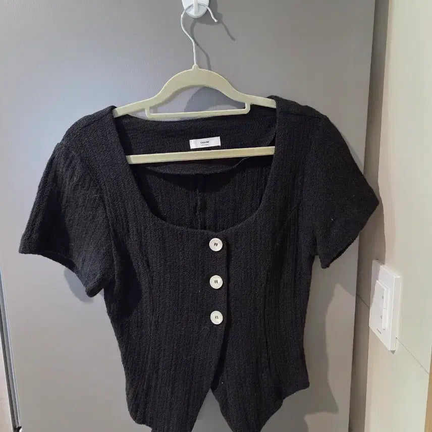 [BUNJANG] Summer Knit Cardigan Jacket / 여름 정장 니트 가디건 자켓 블랙, 화이트