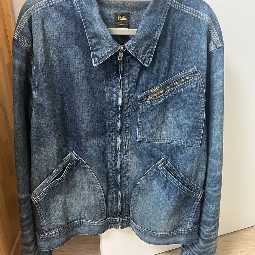 [SOLD OUT] 더블알엘 rrl 레이튼 데님자켓 L