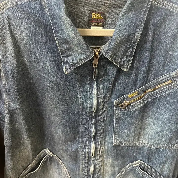 [SOLD OUT] 더블알엘 rrl 레이튼 데님자켓 L