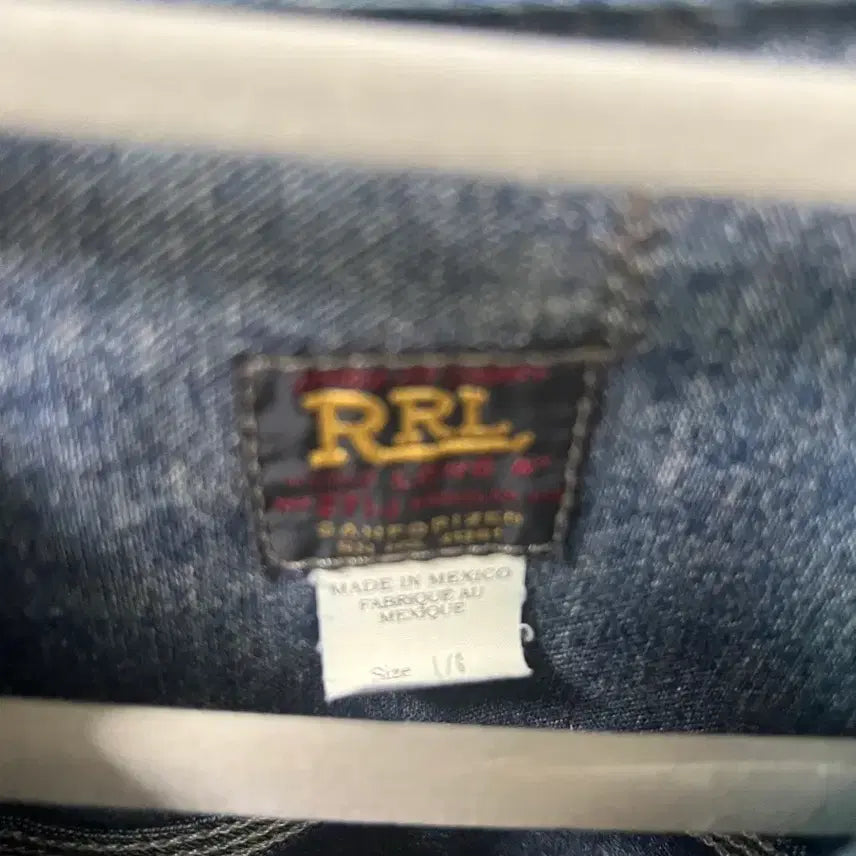 [SOLD OUT] 더블알엘 rrl 레이튼 데님자켓 L
