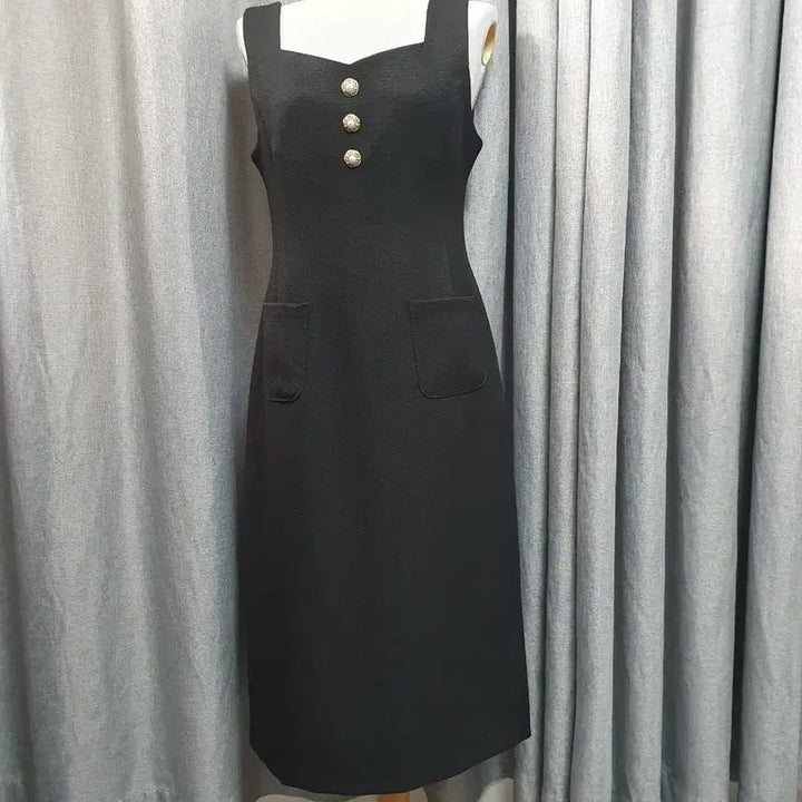 [BUNJANG] Matrans Elegant Black Dress / M아뜨랑스 고급 블랙원피스