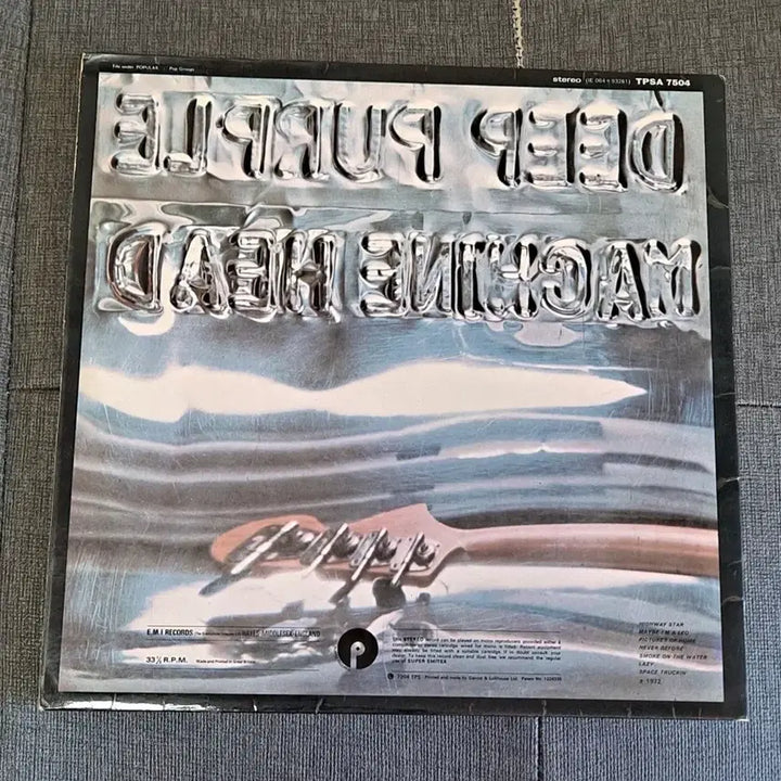 [BUNJANG] Deep Purple Machine Head 1972 UK LP / 딥퍼플 machine head lp