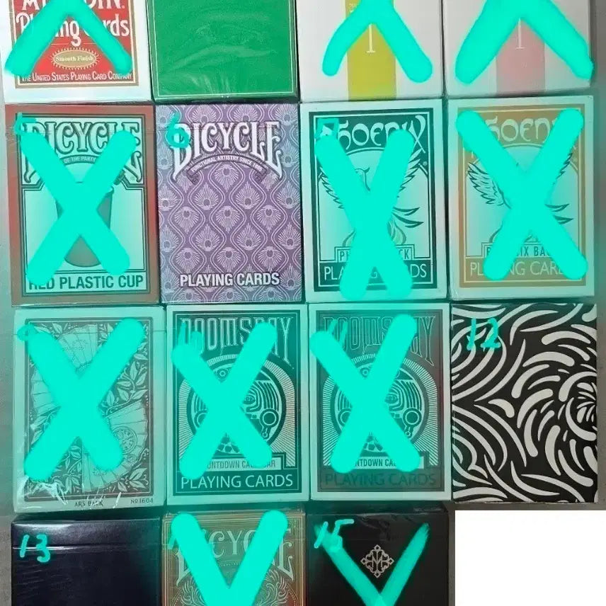 [BUNJANG] Bicycle Playing Cards - Various Designs / 미개봉 바이시클 마술카드 플레잉카드 판매합니다