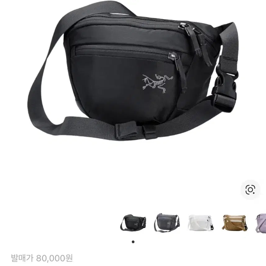 [BUNJANG] 아크테릭스 맨티스2 웨이스트팩 블랙 / 아크테릭스 맨티스2 웨이스트팩 블랙