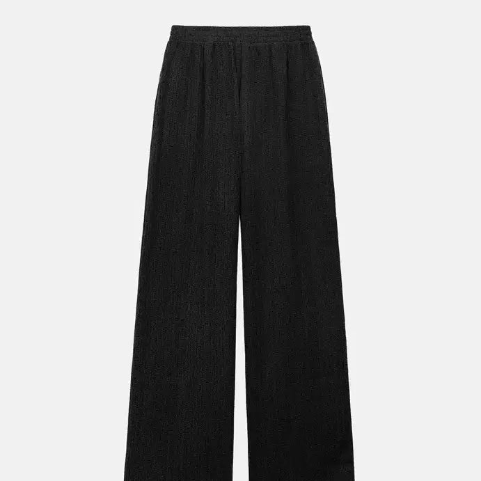 [BUNJANG] Zara Textured Straight Pants - Size S / 자라 텍스처 스트레이트 팬츠 S