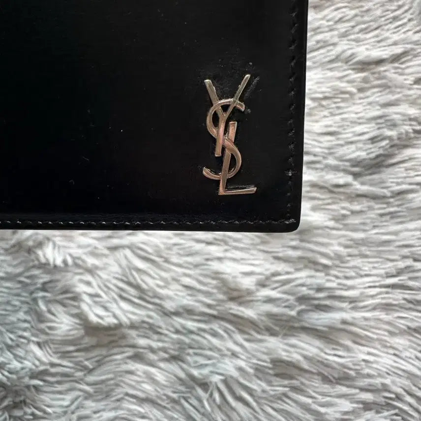 [BUNJANG] Saint Laurent Tiny Monogram Card Holder / 입생로랑 생로랑 타이니 모노그램 카드지갑 (정품)