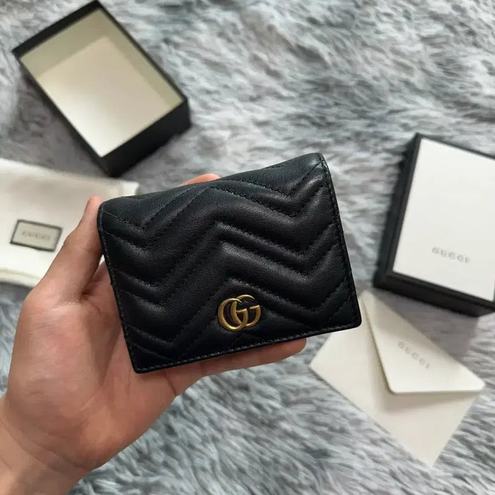 [BUNJANG] Gucci Marmont Wallet with Accessories / (정품) 구찌 마몽 지갑 (구성품포함)