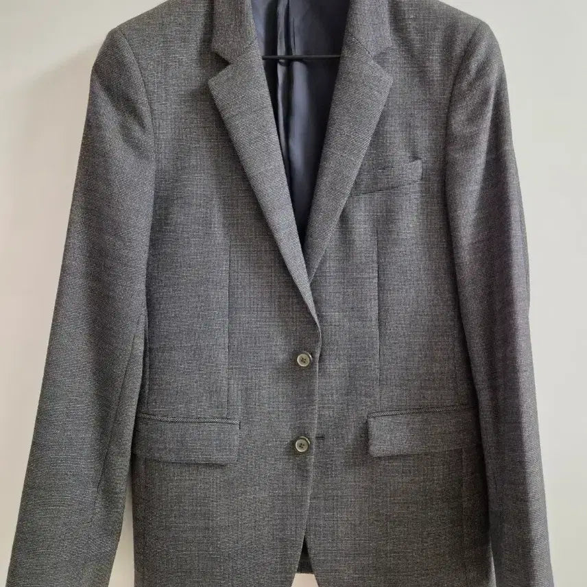 [BUNJANG] Solid Homme Grey Suit Set / 남성 솔리드옴므 그레이 정장 수트 셋업 세트