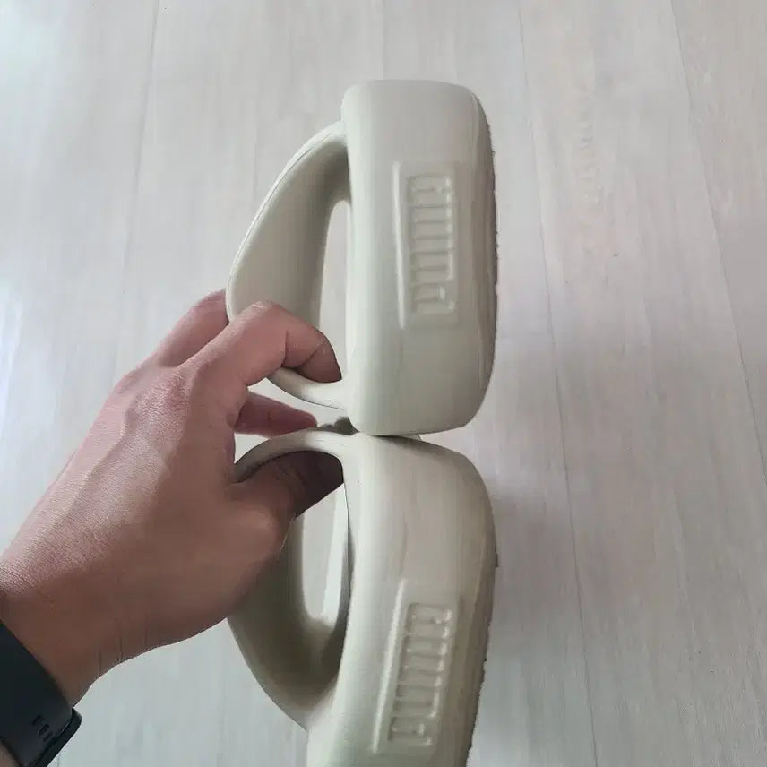 [BUNJANG] Puma Suede Mayu Slip-on Beige Slippers / 푸마 시부이캣 슬리퍼 베이지 240